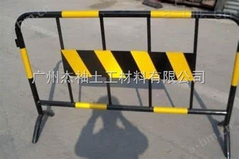 广州铁马 *工程施工黄黑铁马护栏 供应不锈钢移动铁马护栏临时护栏