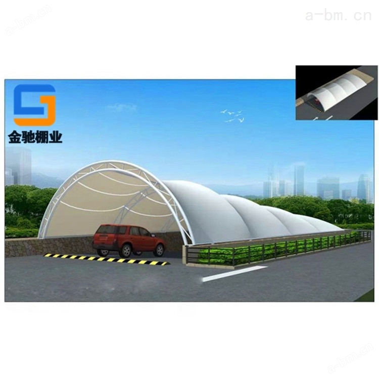 宁波厂家供应铝板、膜结构坡道雨棚