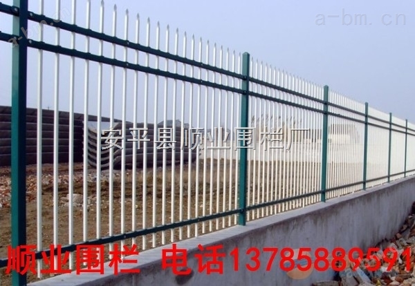 铁艺围墙护栏、锌钢围墙护栏、防锈组装护栏