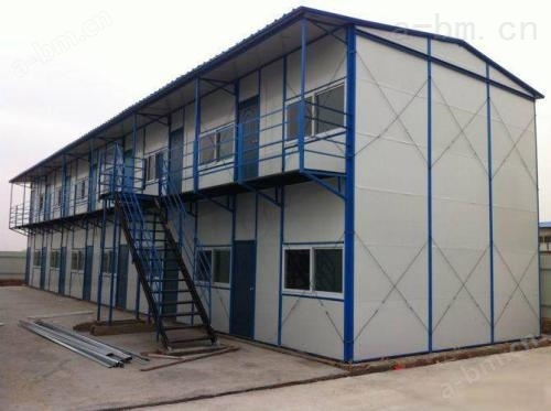天津北辰彩钢房设计安装双层防火活动房