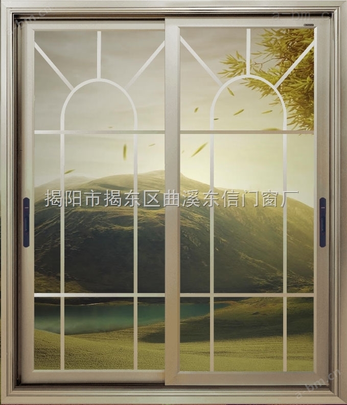 广东门窗厂家定制铝合金推拉门 阳台门 厨房玻璃门