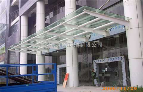 供应钢结构玻璃雨棚、钢结构玻璃房